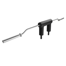 VEVOR Safety Squat Bar, 1,500 LBS Fitness Squat Bar, Safety Squat Bar Attachment with Shoulder and Arm Pads, 32mm Diameter Weight Bar